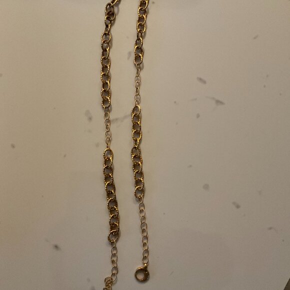 35" gold plated necklace - Picture 6 of 8
